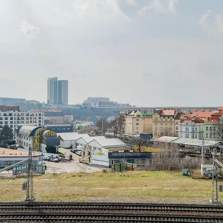 Apartment Blueground Vinohrady Rooftop Nr Riegrovy Sady Prg-98 *
