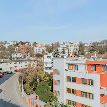 Apartment Blueground Vinohrady Rooftop Nr Riegrovy Sady Prg-98 Prag